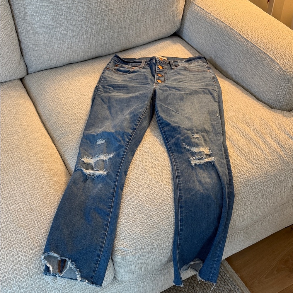 Madewell cali Demi boot jeans size 28